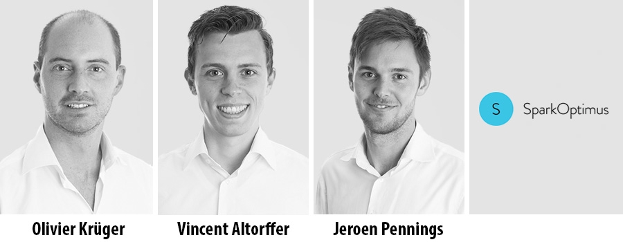 Olivier Kr&uuml;ger, Vincent Altorffer en Jeroen Pennings - SparkOptimus