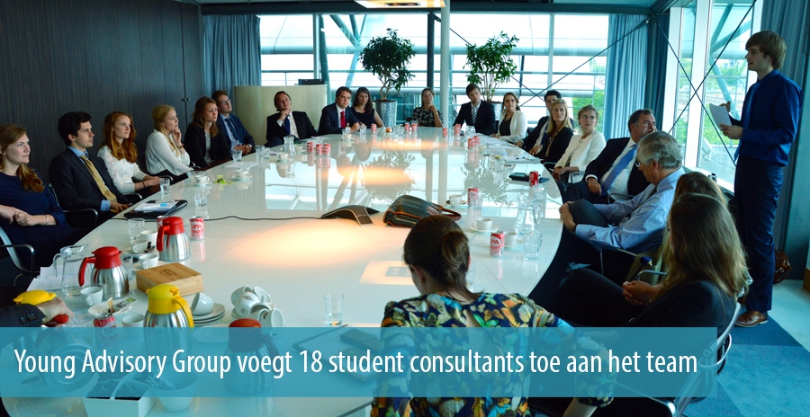 Young Advisory Group voegt 18 student consultants toe aan het team