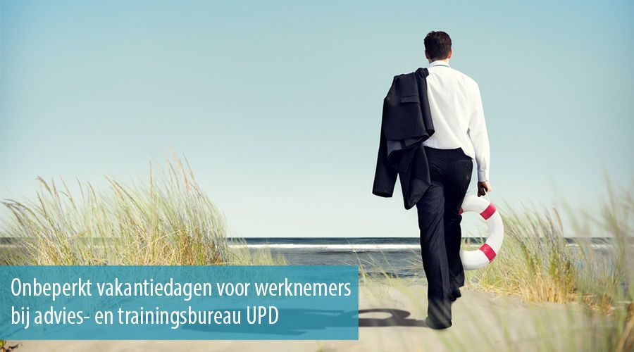 Onbeperkt vakantiedagen voor werknemers bij advies- en trainingsbureau UPD
