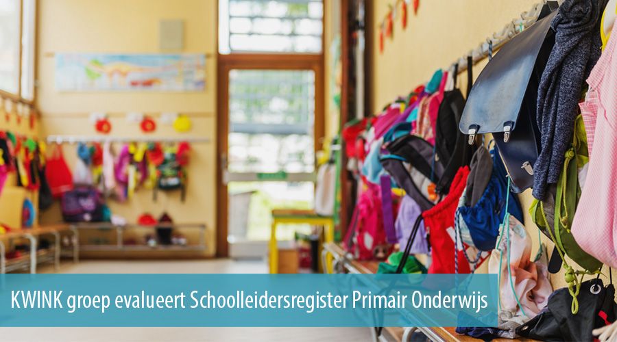 KWINK groep evalueert Schoolleidersregister Primair Onderwijs