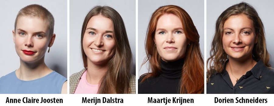 Anne Claire Joosten, Merijn Dalstra, Maartje Krijnen en Dorien Schneiders - Hieroo