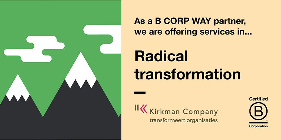 Kirkman Company toegelaten tot exclusieve B Corp Way groep