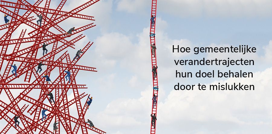 Hoe gemeentelijke verandertrajecten hun doel behalen door te mislukken