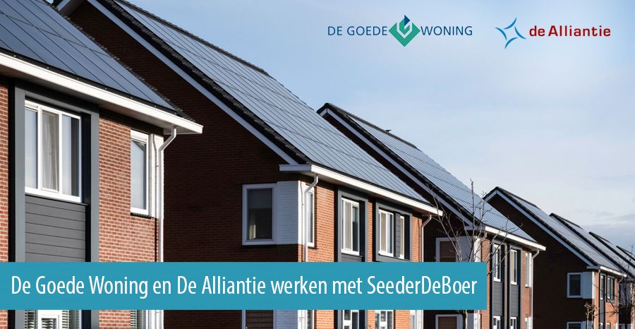 De Goede Woning en De Alliantie werken met SeederDeBoer