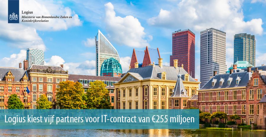 Logius kiest vijf partners voor IT-contract van €255 miljoen Logius kiest vijf partners voor IT-contract van €255 miljoen