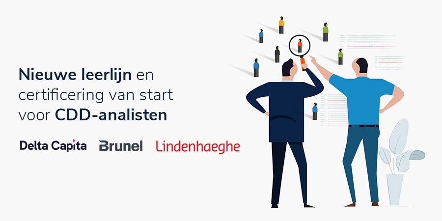 Nieuwe leerlijn en  certificering van start  voor CDD-analisten