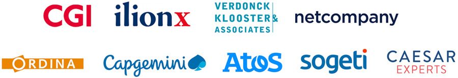 Negen ministeries en SVB selecteren zeven partijen als IT-partner Negen ministeries en SVB selecteren zeven partijen als IT-partner