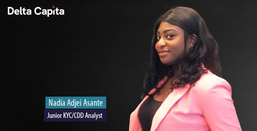 Nadia Adjei Asante over het AML/KYC traineeship van Delta Capita