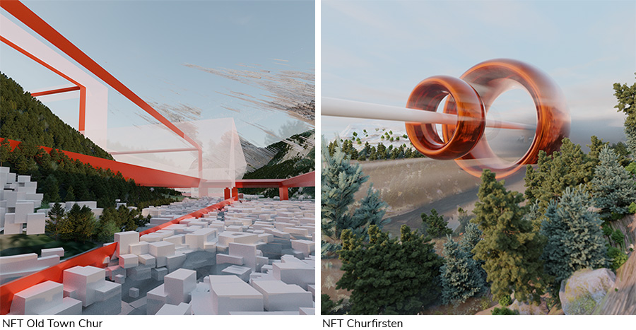 NFT Old Town CHur and NFT Churfirsten