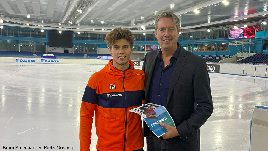 Bram Steenaart en Rieks Oosting