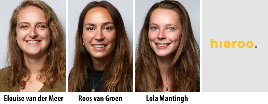 Elouise van der Meer, Roos van Groen en Lola Mantingh - Hieroo