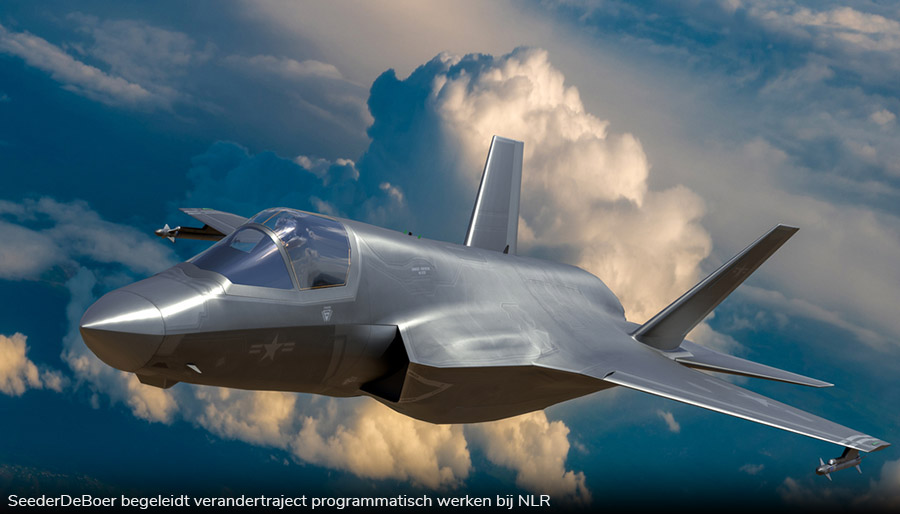 SeederDeBoer begeleidt verandertraject programmatisch werken bij NLR