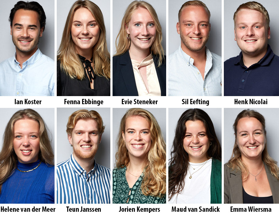 Nieuwe lichting junior consultants van start bij Hieroo Nieuwe lichting junior consultants van start bij Hieroo
