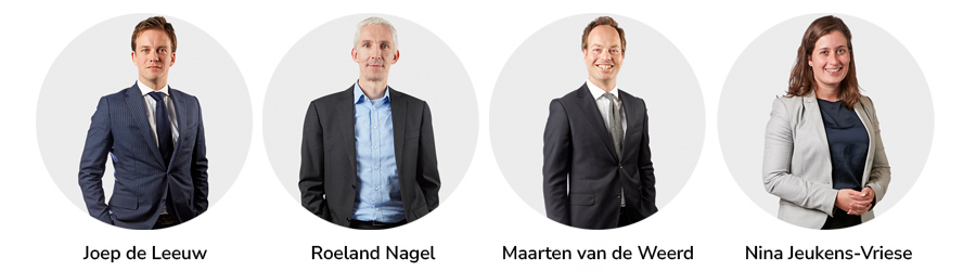 Joep de Leeuw, Roeland Nagel, Maarten van de Weerd en Nina Jeukens-Vriese