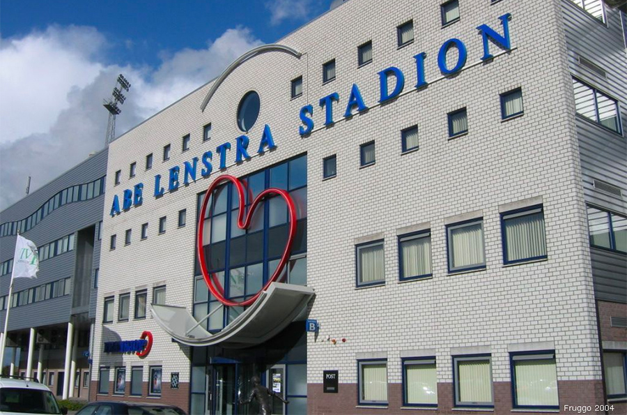 Abe Lenstrastadion in Heerenveen. Picture taken by Fruggo, September 2004