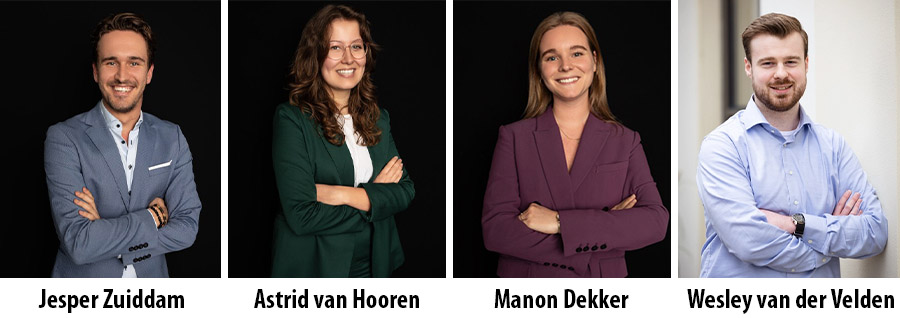 Vier trainees starten in traineeship Planeconomie bij PAS