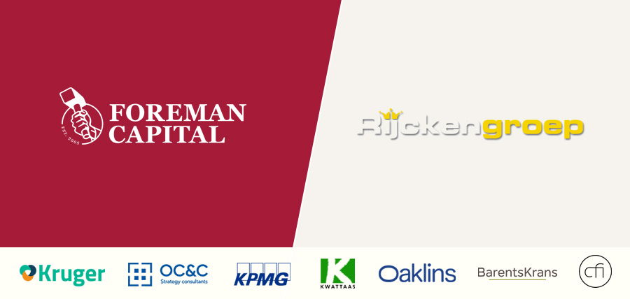 M&A-adviseurs begeleiden overname van Rijcken Groep
