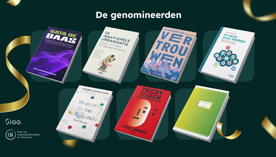 Boek van het Jaar voor organisatieadviseurs: De zeven finalisten