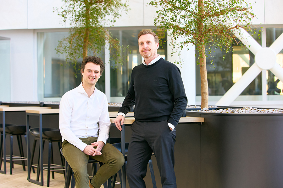 Mischa Nagtegaal en Roderick Soesman