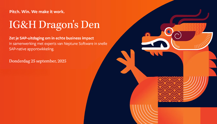 IG&H organiseert Dragon’s Den gericht op innovatie binnen SAP