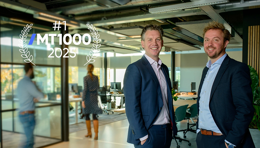 Mobilee verkozen tot beste dienstverlener van Nederland in MT1000