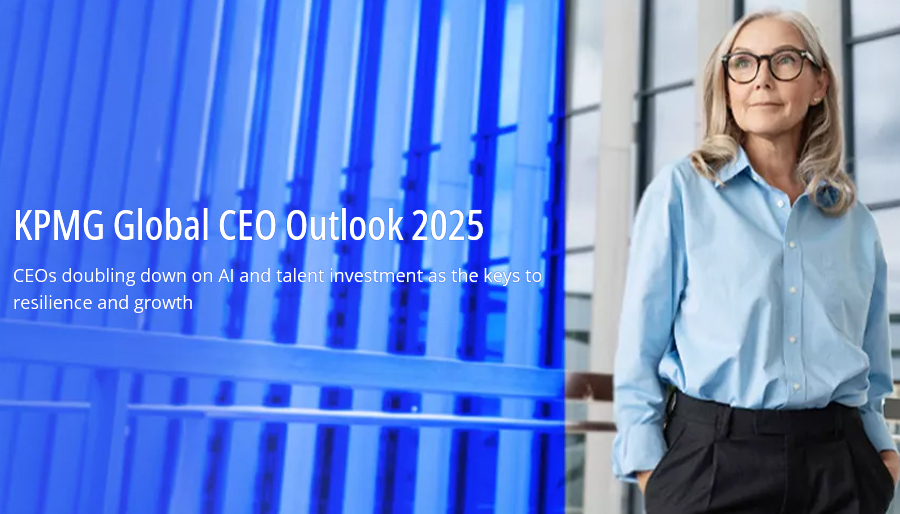 KPMG CEO Outlook: Ondanks economische zorg volop investeringen in AI, talent en duurzaamheid