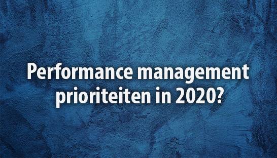 Supply Value onderzoekt performance management-prioriteiten