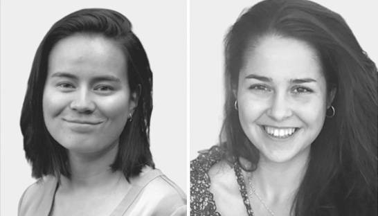 Linea Bingel and Menghua Prisse on their internship at SparkOptimus