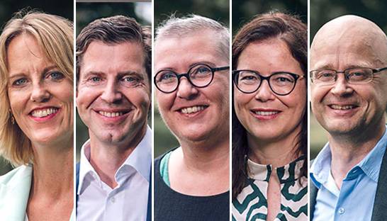 Het nieuwe bestuur van PwC in Nederland