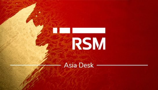 Asia Desk van RSM timmert aan de weg