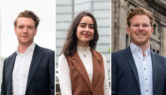 Drie nieuwe projectanalisten over hun start bij Count & Cooper