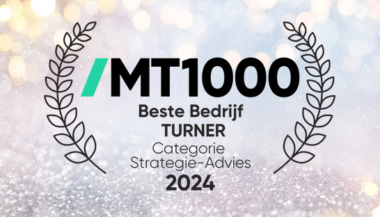 Turner voor vijfde jaar op rij beste strategieconsultant in MT1000-lijst