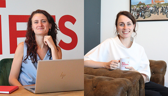 Anneline van Dijk en Joanne Berntsen over hun overstap naar AllChiefs