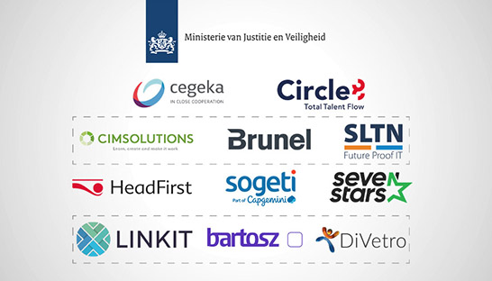 Ministerie van Justitie & Veiligheid kiest zeven partners voor tijdelijke IT-inhuur