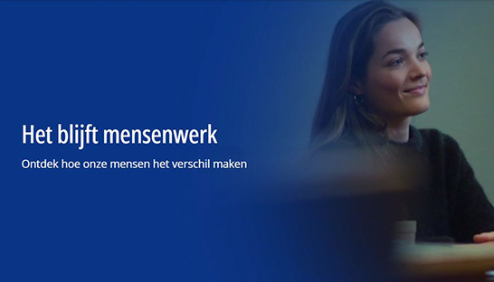 KPMG lanceert landelijke campagne ‘Het blijft mensenwerk’ met KPMG’ers in hoofdrol