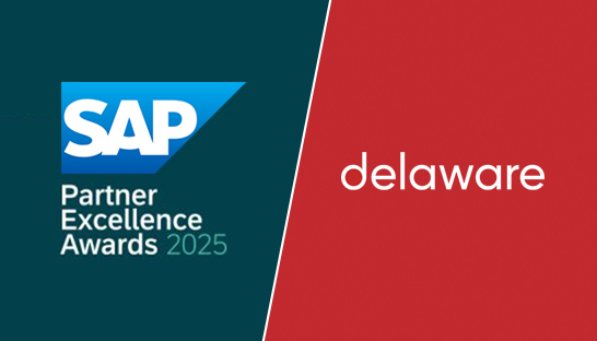SAP kiest delaware als digital supply chain-partner van het jaar