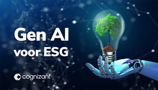 ‘Zet generatieve AI in om ESG-doelstellingen te bereiken’