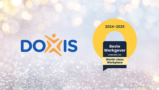 Doxis wederom door medewerkers erkend als een topwerkgever