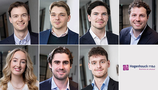 Zeven M&A-adviseurs maken promotie bij Hogenhouck