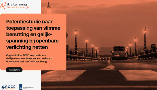 Openbare verlichtingsnetten kunnen bijdrage leveren aan oplossen netcongestie