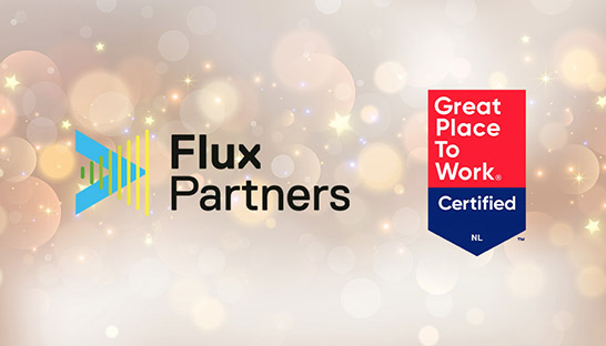 Flux Partners behaalt topwerkgever-certificering van Great Place To Work