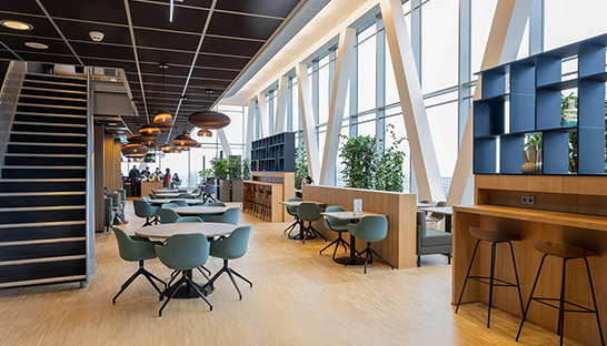 Waternet transformeert klassiek bedrijfsrestaurant tot huiskamer en hotspot voor samenwerken