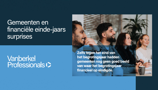 Begroting van gemeenten lijdt aan overpromise en underdeliver