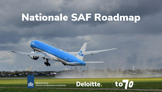 Deloitte en To70 ontwikkelen Nationale SAF Roadmap voor luchtvaartsector