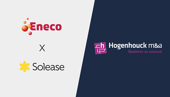Hogenhouck m&a begeleidt Solease bij duurzame joint venture met Eneco