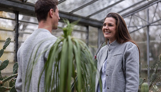 Brenda Bosma en Rick Heger (Deloitte) werken aan een duurzamere voedselketen