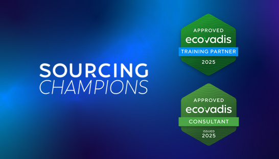 EcoVadis benoemt Sourcing Champions tot Consultant en Training Partner