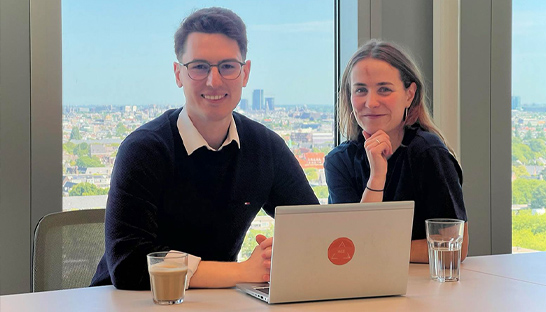 Mila Verhaag en Jakob Tjurlik over hun groei bij ACE + Company