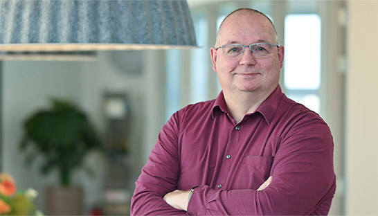 Robert Elsinga (Ventus) helpt de Douane met infrastructuur en beveiliging