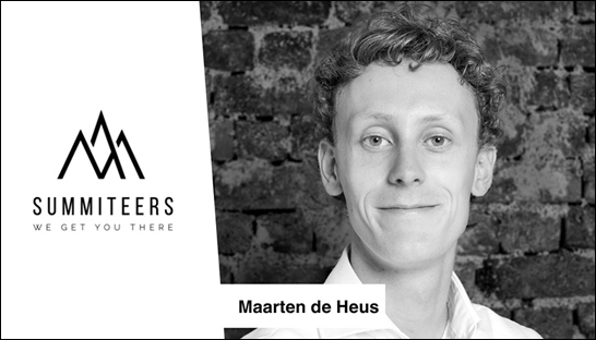 Maarten de Heus (Summiteers): ‘Bouwen aan mijn ontwikkeling én de ambities van klanten’